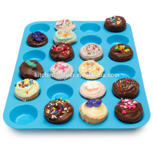 Newest Hot Selling Non-stick Multi-function Dishwasher Safe Silicone Muffin Pan/Silicone Bakeware Muffin Mold/Cupcake Baking Pan